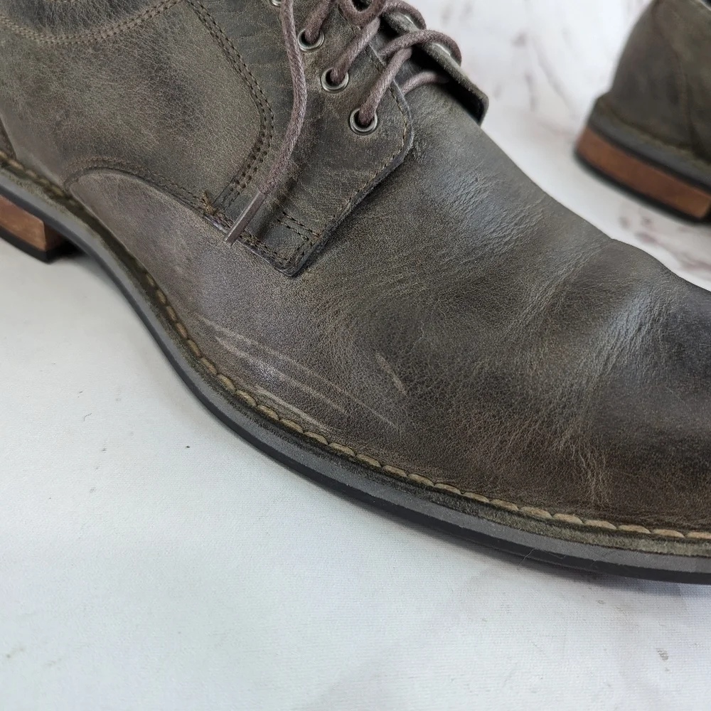 Cole Haan Shoe Men 10.5 M Oxford Brown Wingtip Dress Centre Street Rustic C11652
